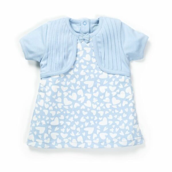 Girls Printed 100% Organic Cotton Jacket Styles Dress