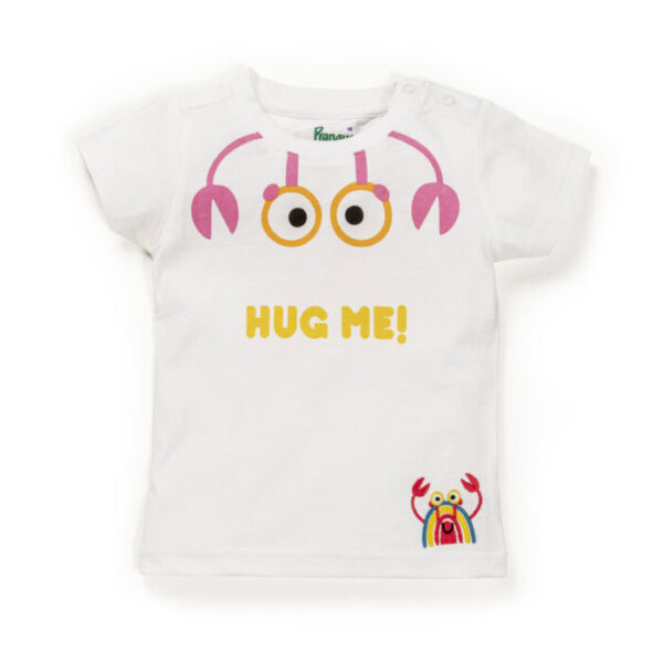 Unisex Baby Fish Printed 100% Organic Cotton T-Shirt