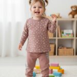 Girls Organic Cotton Interlock Gumdrop Co-Ordinate